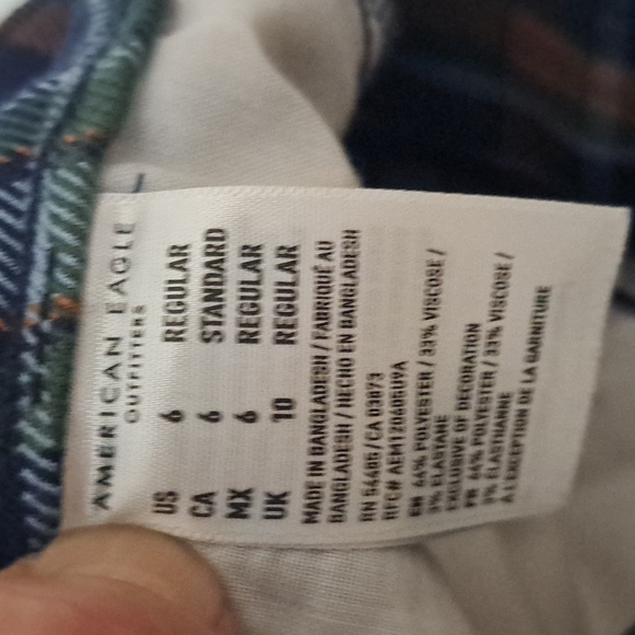 American Eagle trousers - juniors high rise skinny - Picture 6 of 6